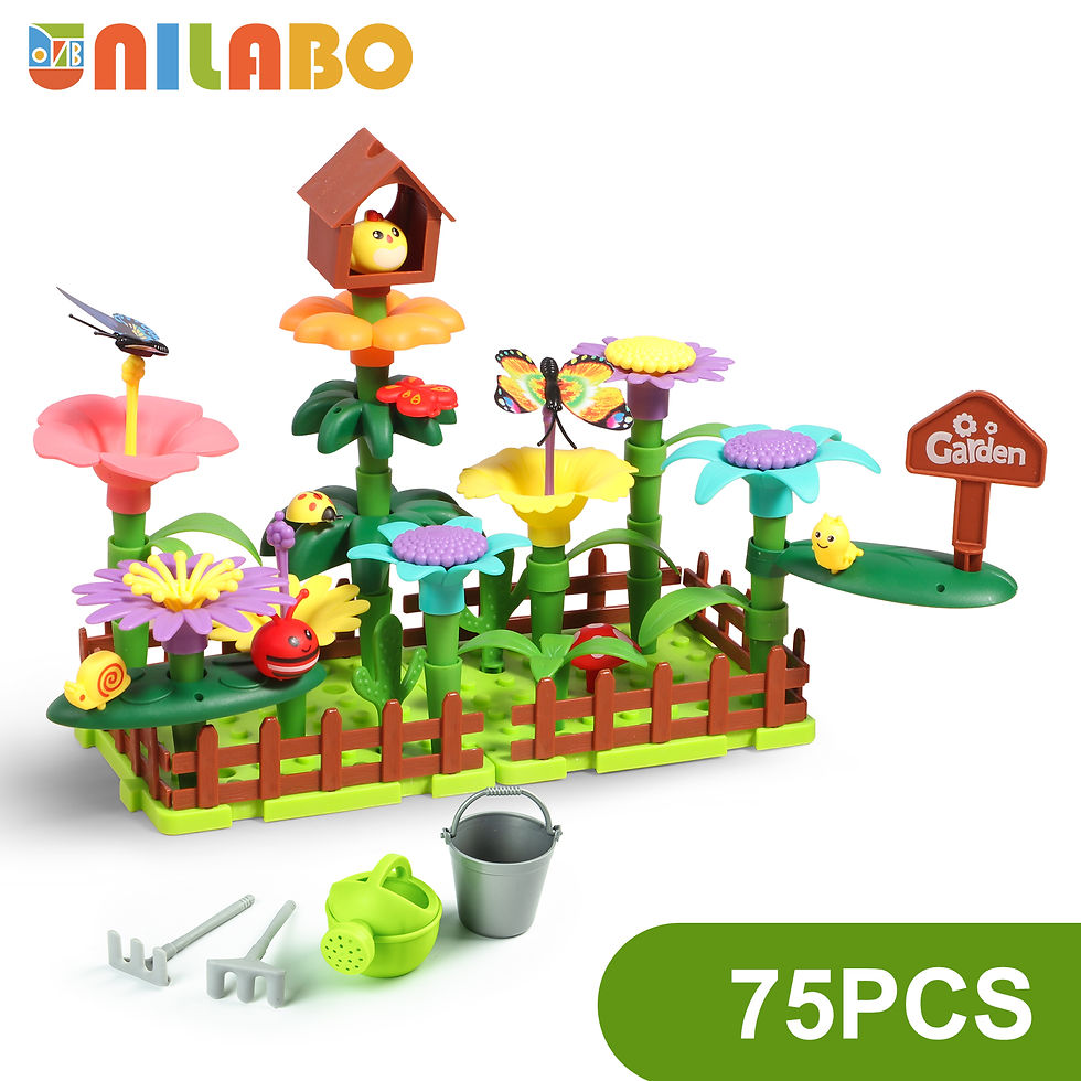 Thumbnail: Flower Garden Building Set