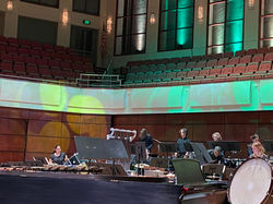 Krystal Performing with the UAB Percussion Ensemble