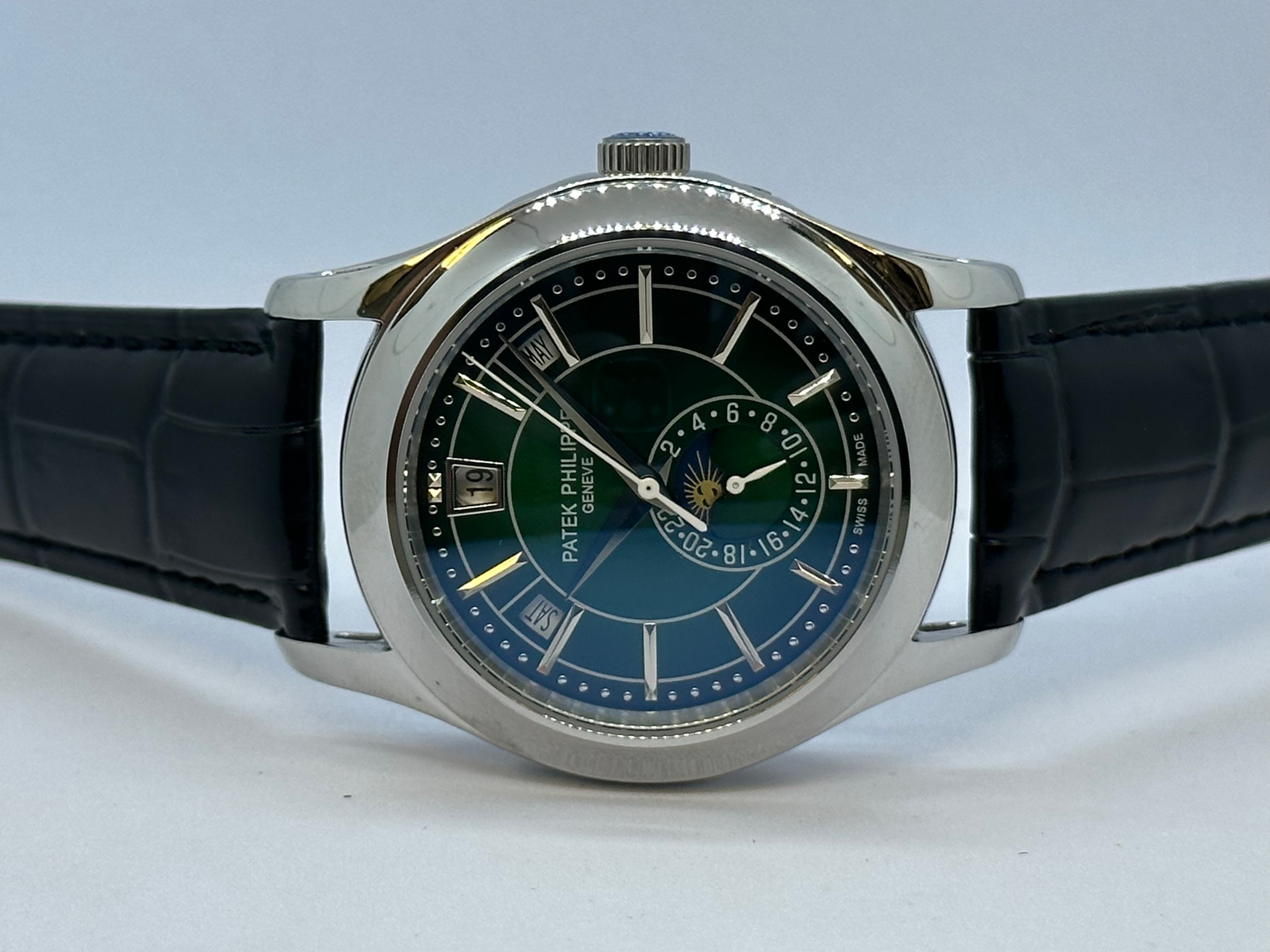 Patek Philippe Complications Annual Calendar Green Dial