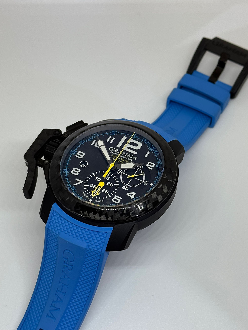 Miniatura: Graham Chronofighter Oversize Superlight Carbon Blue