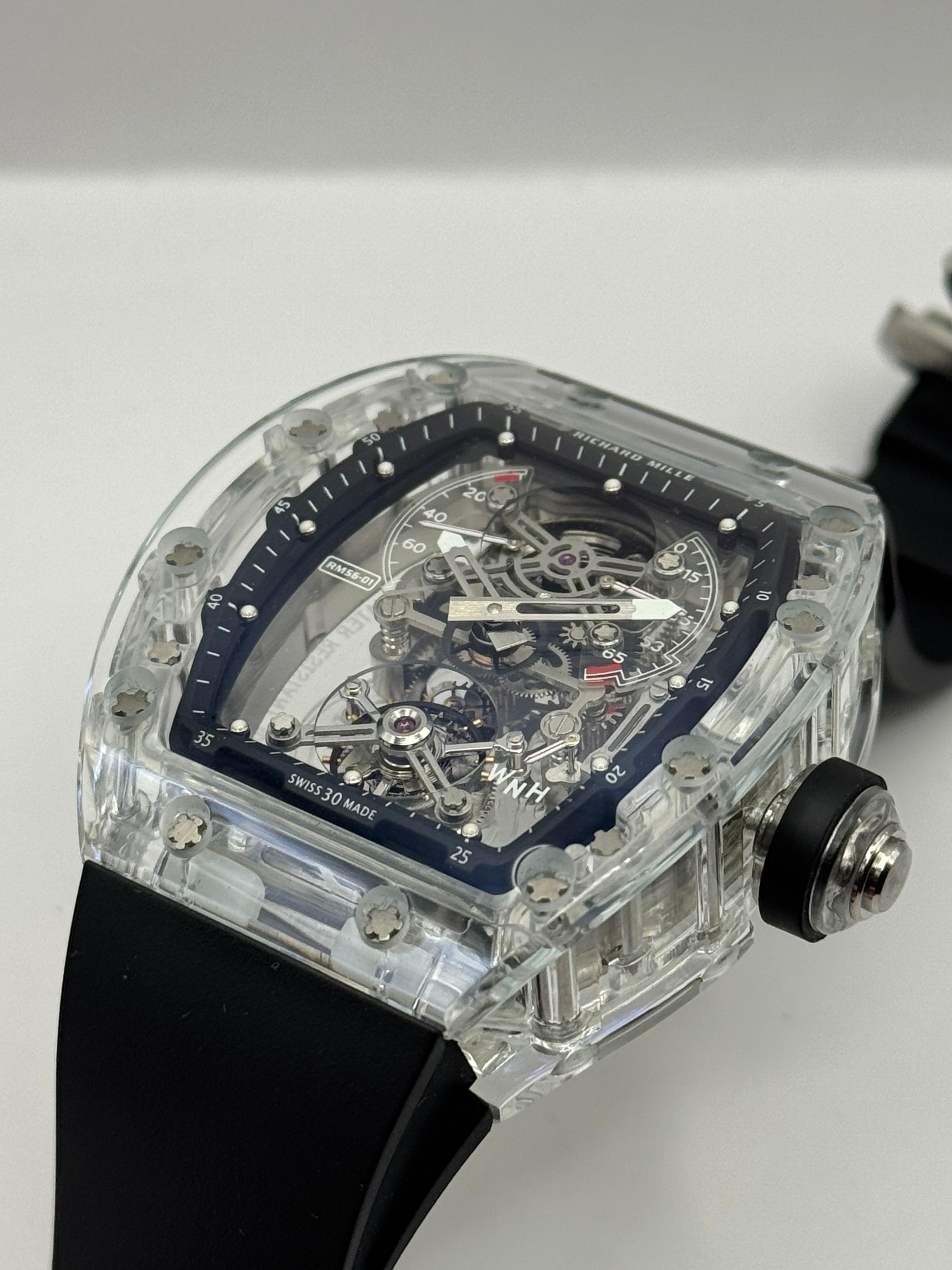 Richard Mille RM56-02 Tourbillon Sapphire Black strap