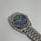 Miniatura: Rolex Day Date 40mm Silver Blue Ombré Dial