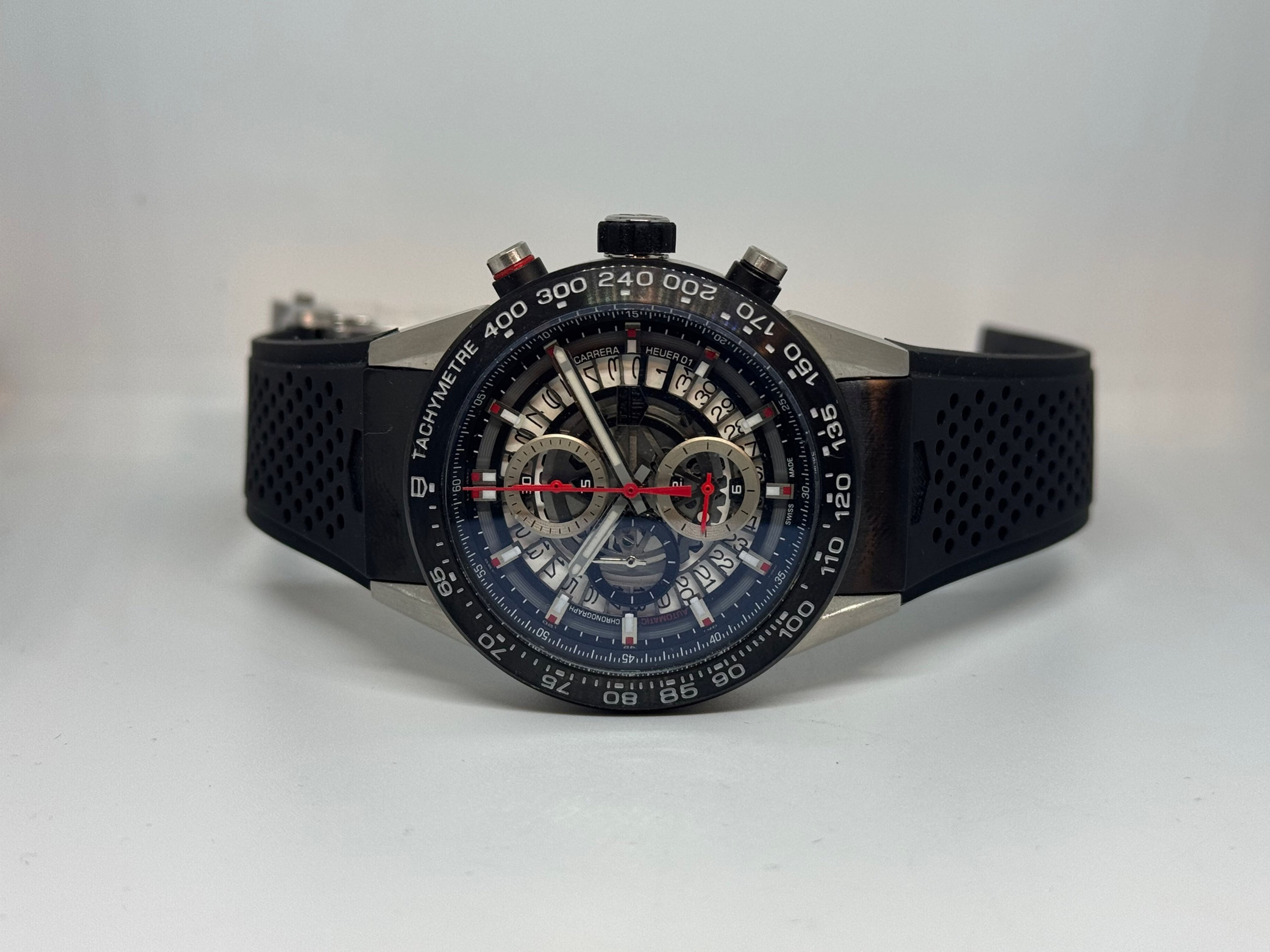 Tag Heuer Carrera Heuer.01 Rubber Strap