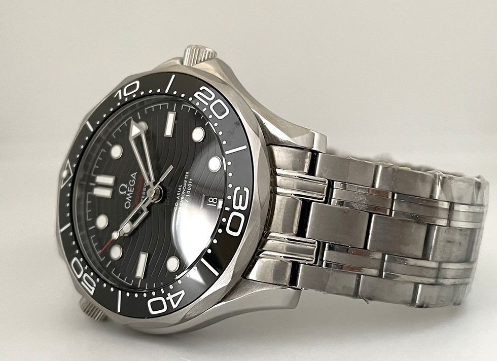 Miniatura: Omega Seamaster Co-Axial 300m Black Dial