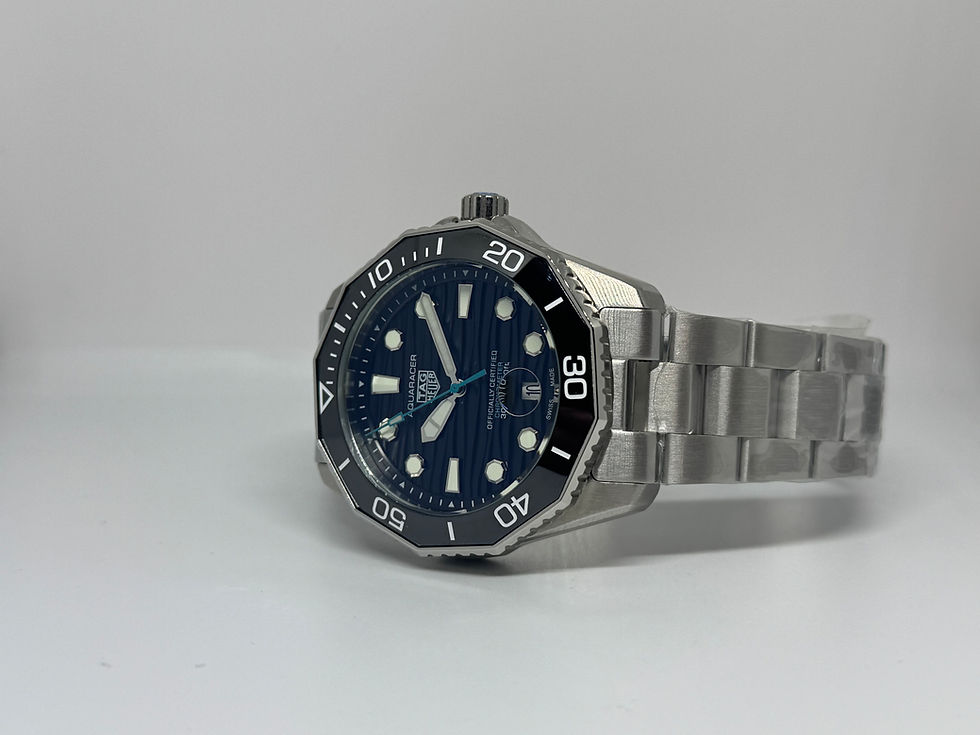 Miniatura: TAG Heuer Aquaracer Professional Black Dial Silver