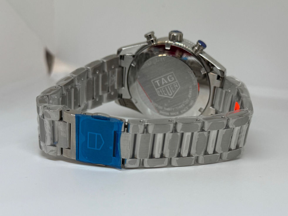 Miniatura: Tag Heuer Carrera Glassbox Chronograph Green Dial