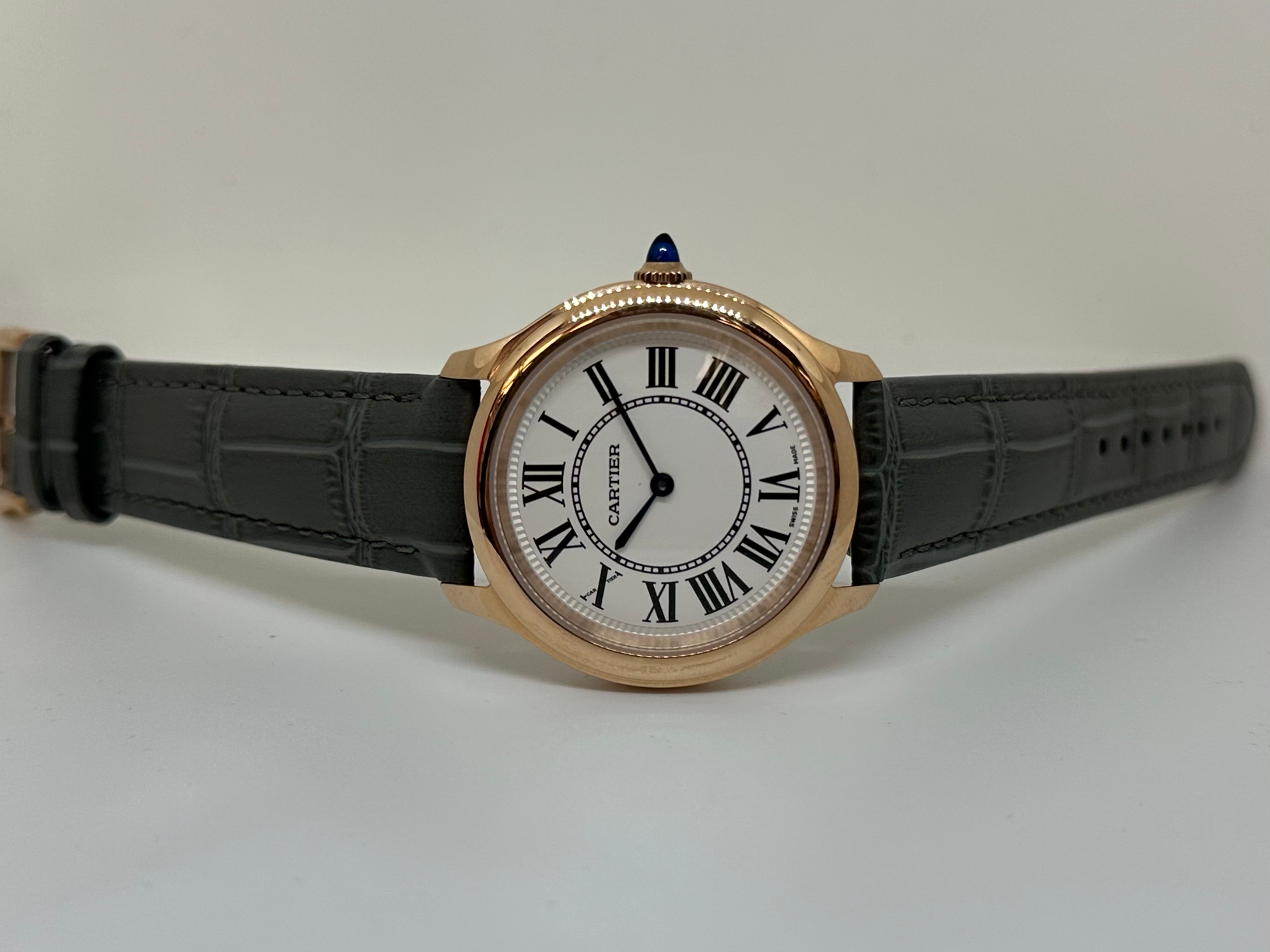 CRT Ronde Must 40 Rose Gold Grey Strap