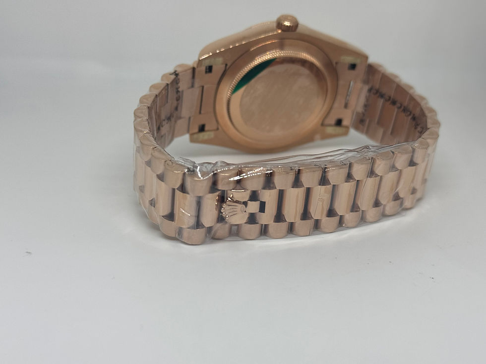 Miniatura: Rolex Day Date 40mm Slate Ombré Dial Rose Gold