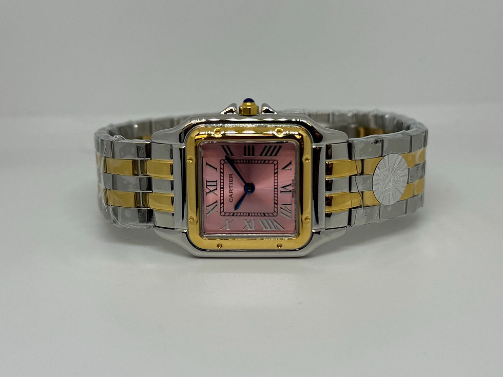 CRT Panthere 27mm Two Tone Pink Dial