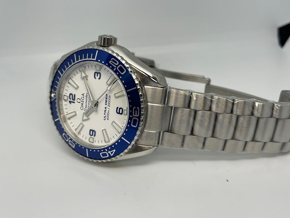 Miniatura: Omega Ultra Deep White Dial