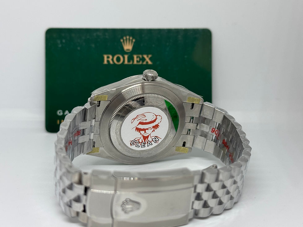 Miniatura: Rolex Date Just 41mm Jubile White Dial