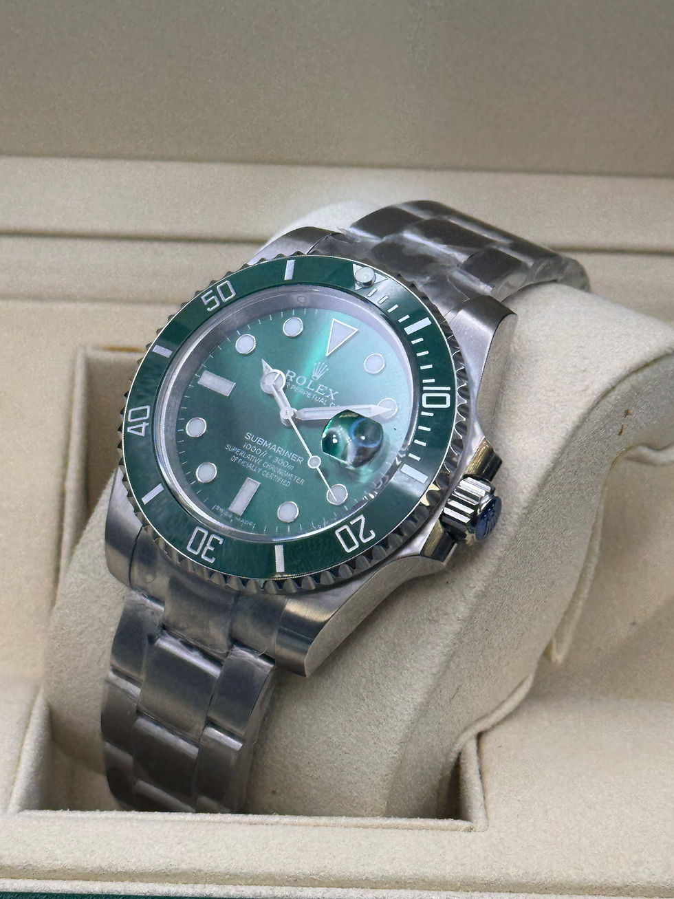 Miniatura: Rolex Submariner Green dial "Hulk" 41mm