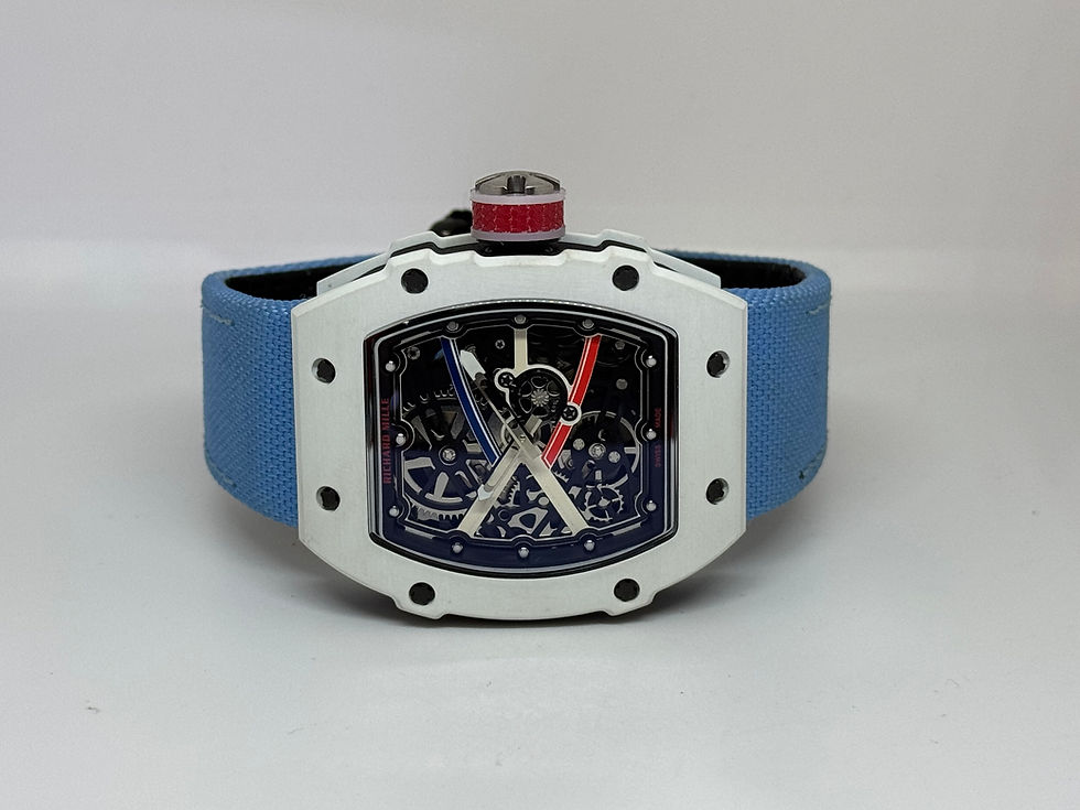 Richard Mille RM67-02 “Sebastien Ogier” Blue Rubber Strap