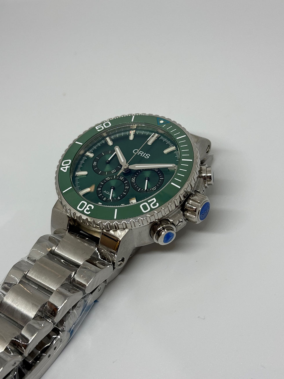 Miniatura: Oris  Aquis Chronograph Green Whale