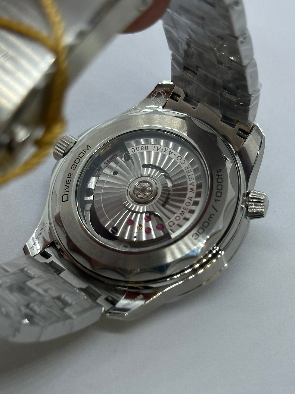 Miniatura: Omega Seamaster 300m Co-Axial Blue Dial Swiss