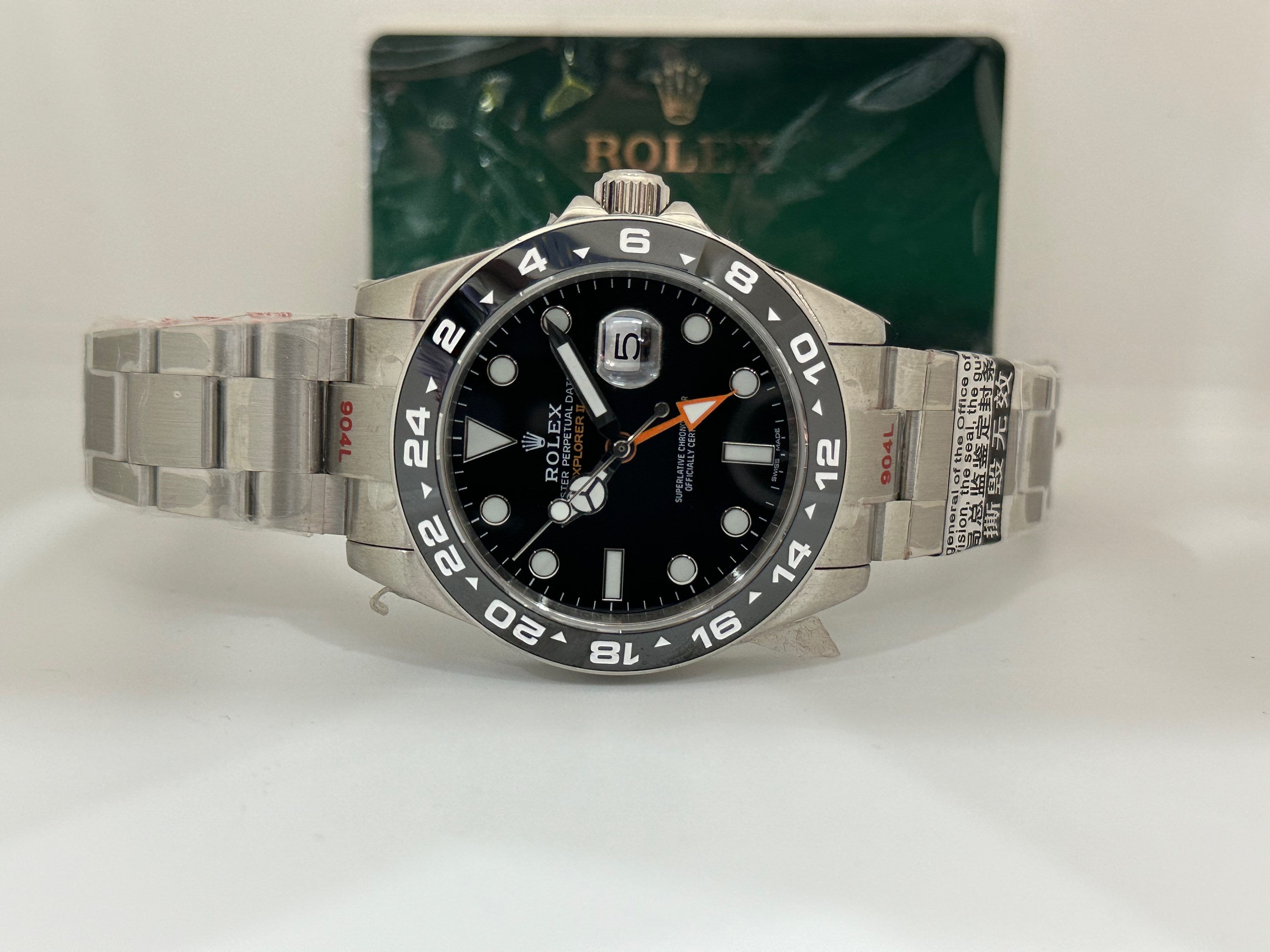 Rolex Explorer II Black bezel Rumored