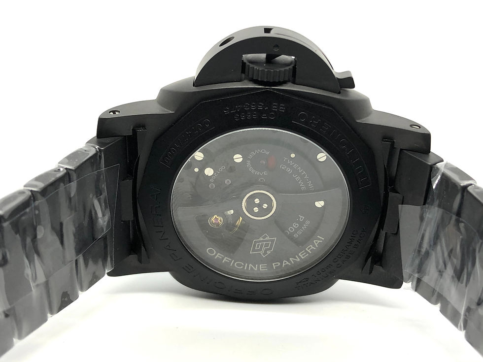 Miniatura: Luminor Panerai GMT Ceramica All Black