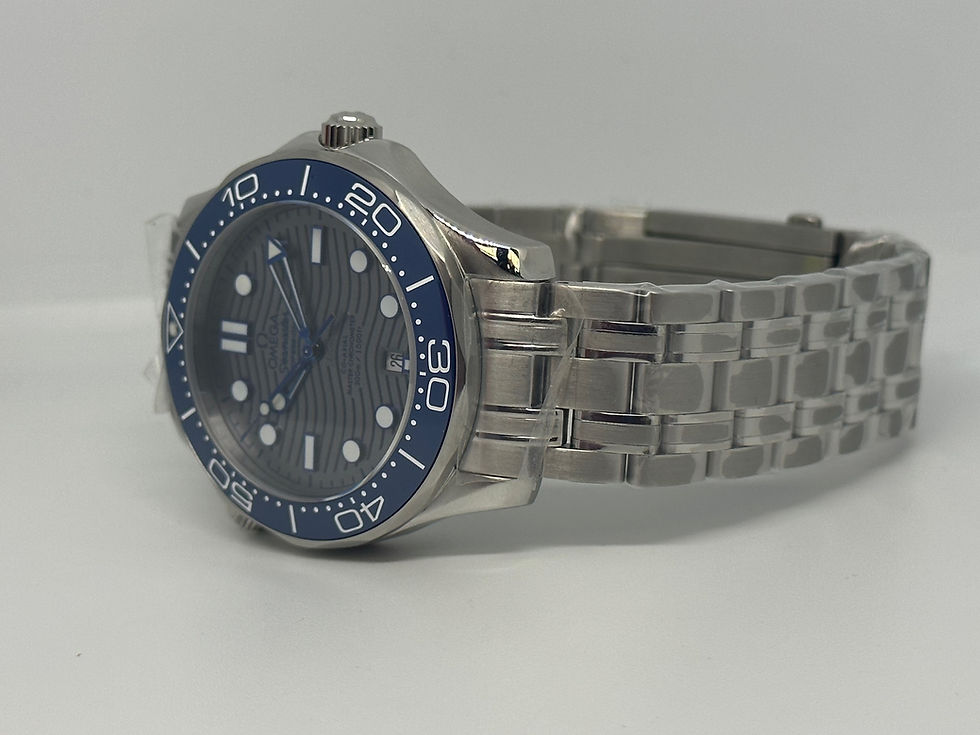 Miniatura: Omega Seamaster Co-Axial 300m Grey Dial