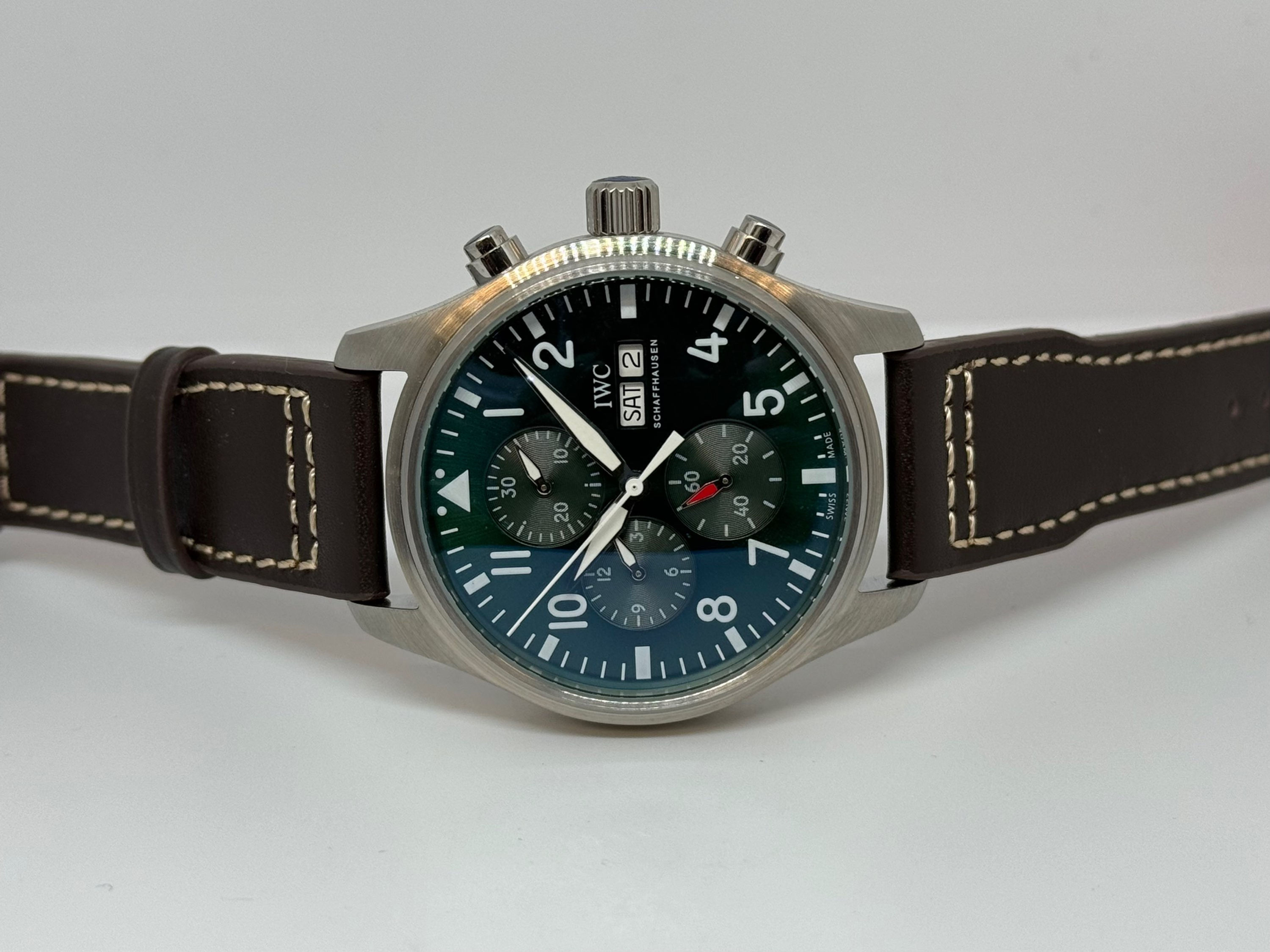 Iwc Schaffhausen Pilot Top Gun Green Dial