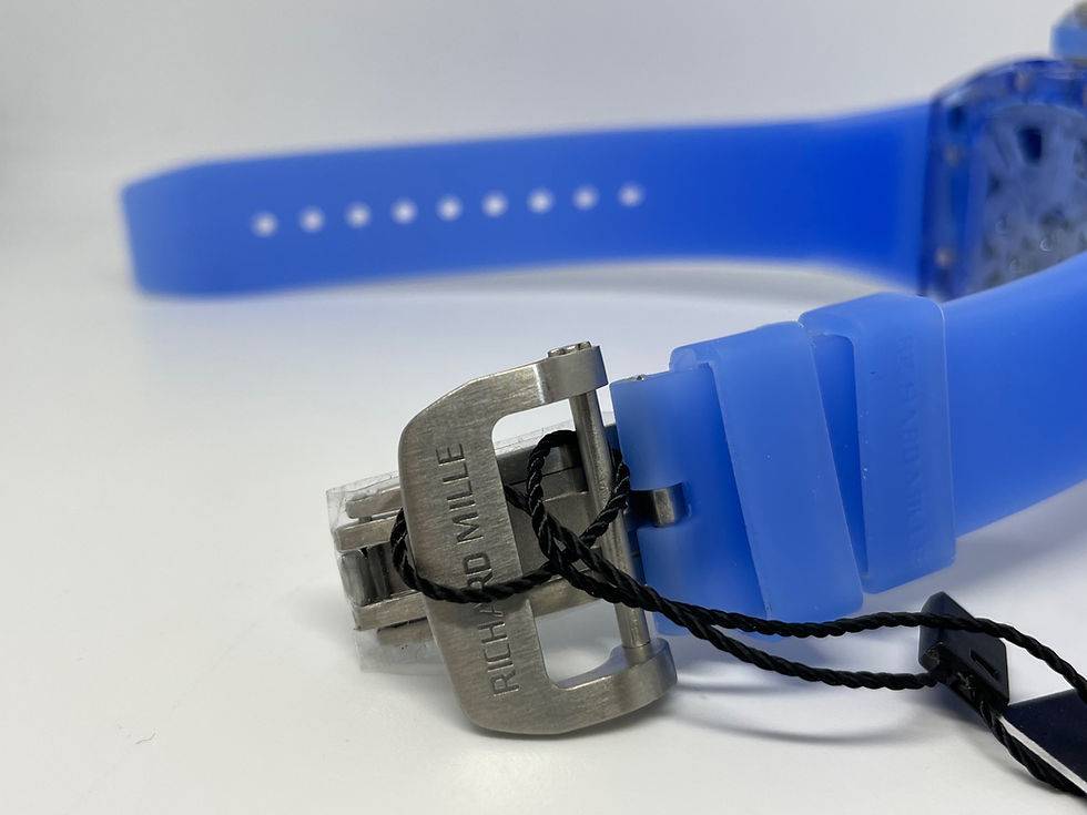 Miniatura: Richard Mille RM12-01 Sapphire Blue Tourbillon