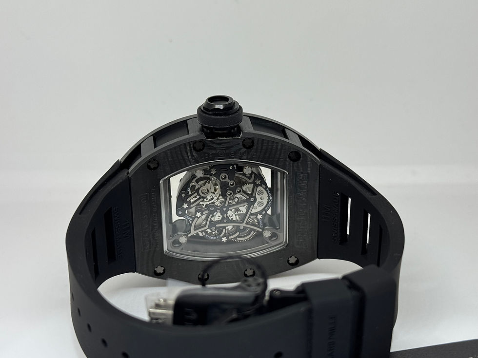 Miniatura: Richard Mille RM055 Carbon Fiber All Black