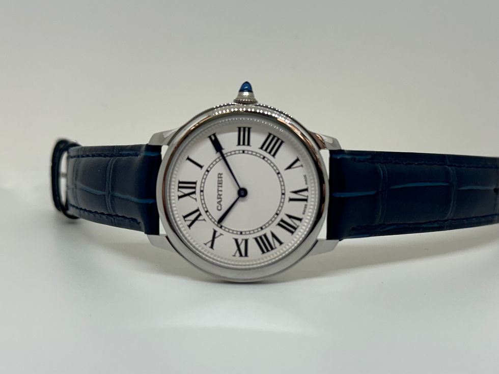 CRT Ronde Must 41 Blue Strap