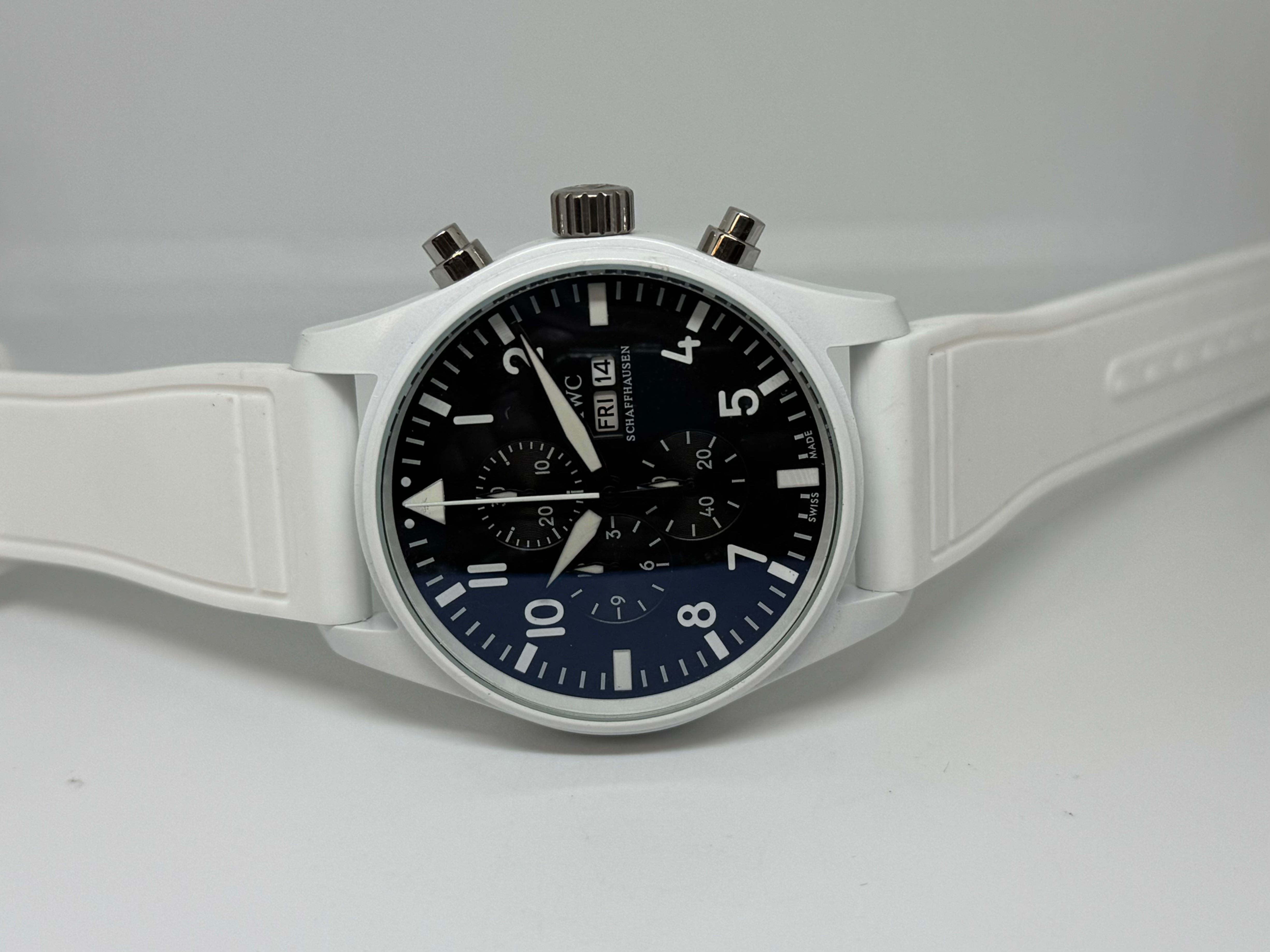 Iwc Schaffhausen Pilot Top Gun White