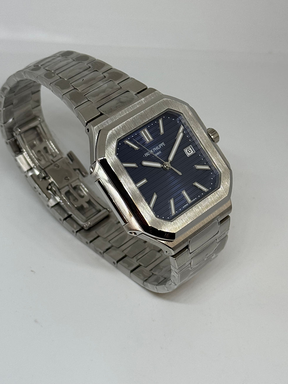 Miniatura: Patek Philippe Cubitus 5821 Blue dial 45mm SWISS