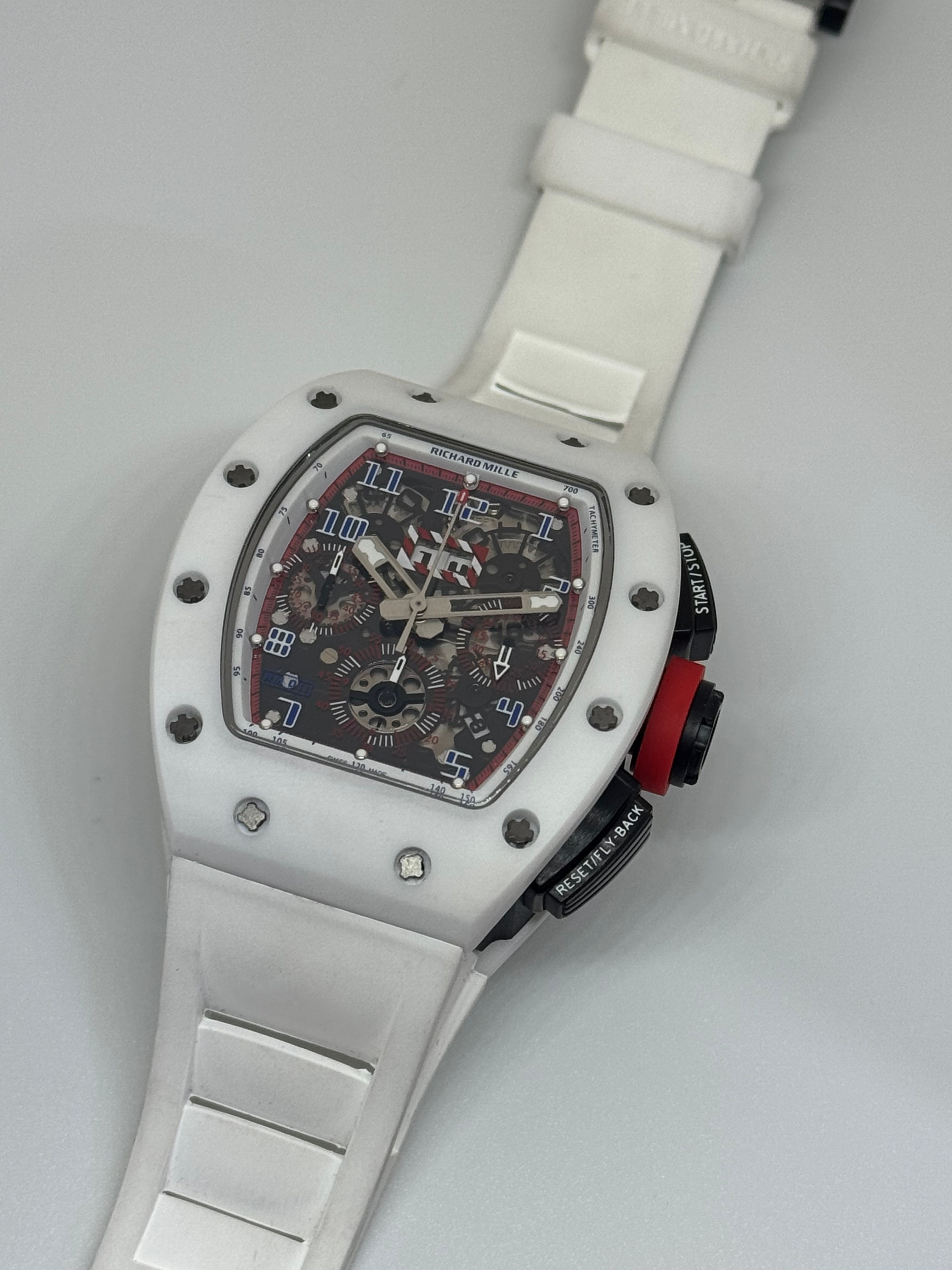 Richard Mille RM11-Felipe Massa Ceramic All White