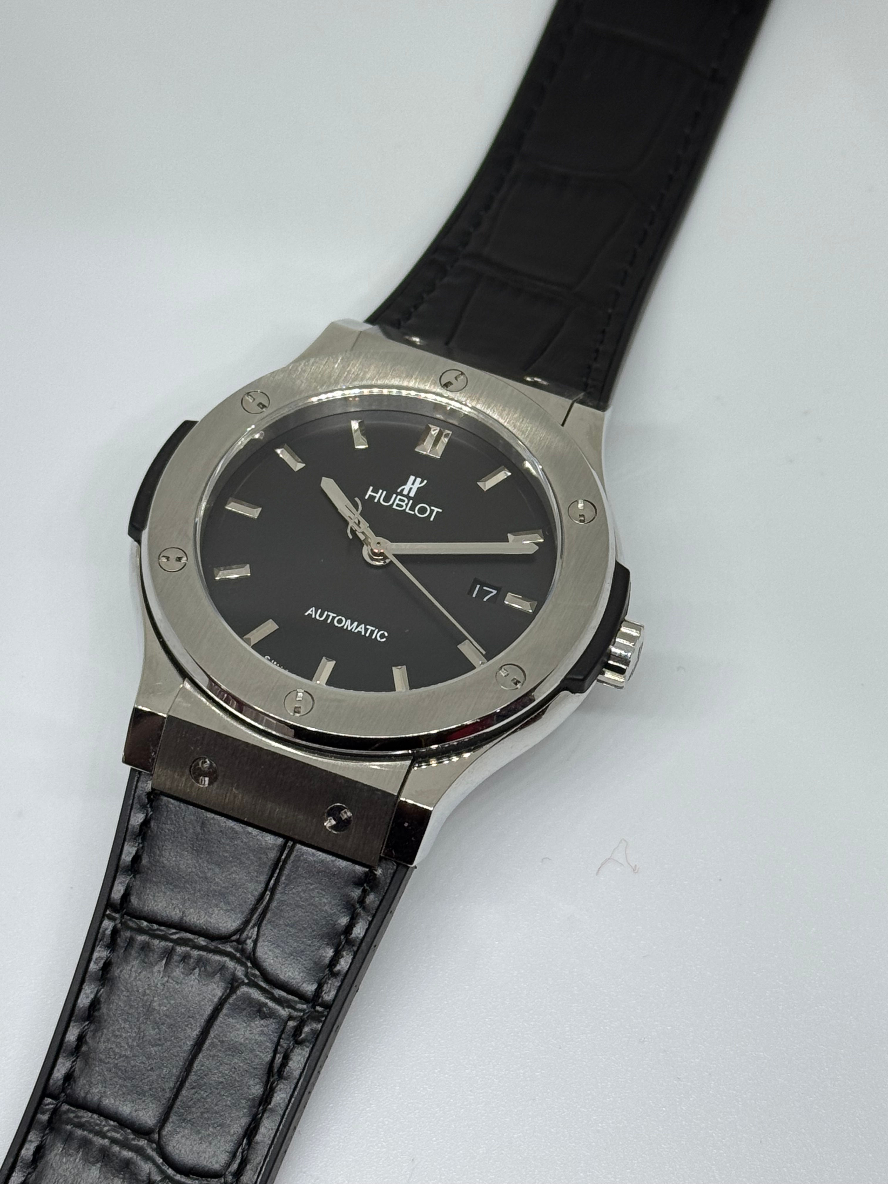 Hublot Classic Fusion 42mm Black Dial