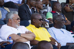 Prez Mahama, J.J., Kufuor grace Appiah match