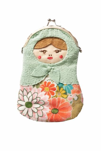 Portemonnee Matroesjka groen