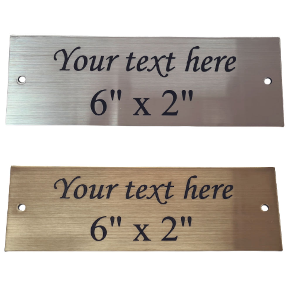 Thumbnail: Laminate Memorial Plaque