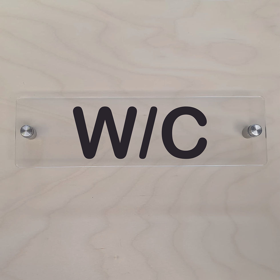Thumbnail: Toilets Door Sign