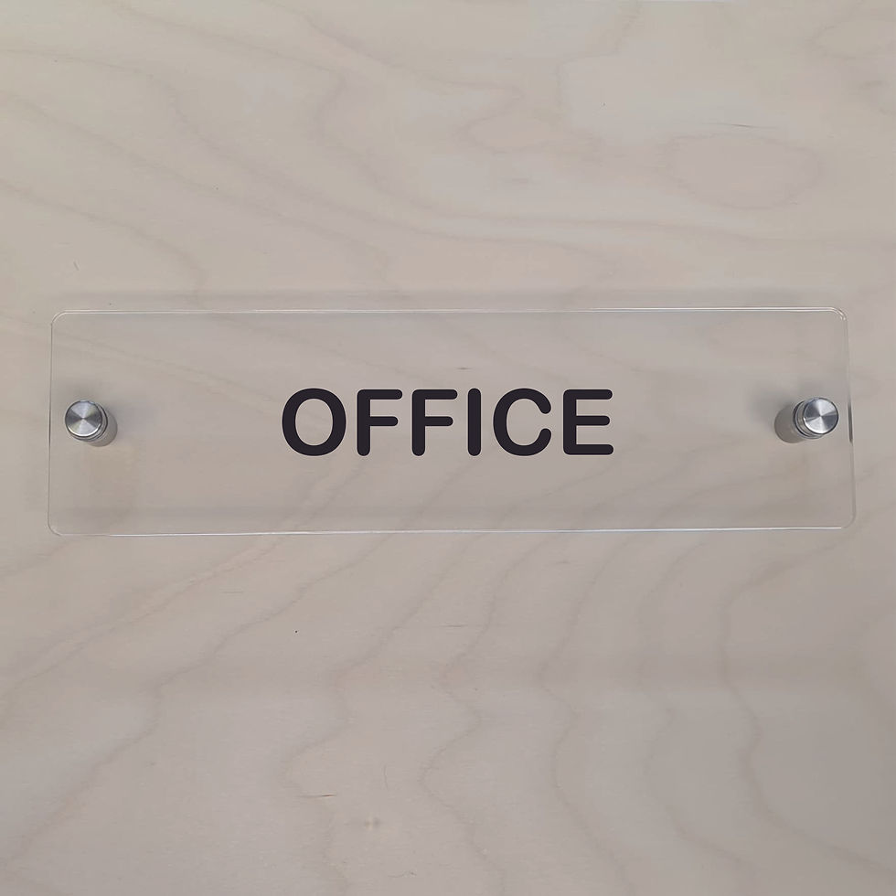 Thumbnail: Office Door Sign