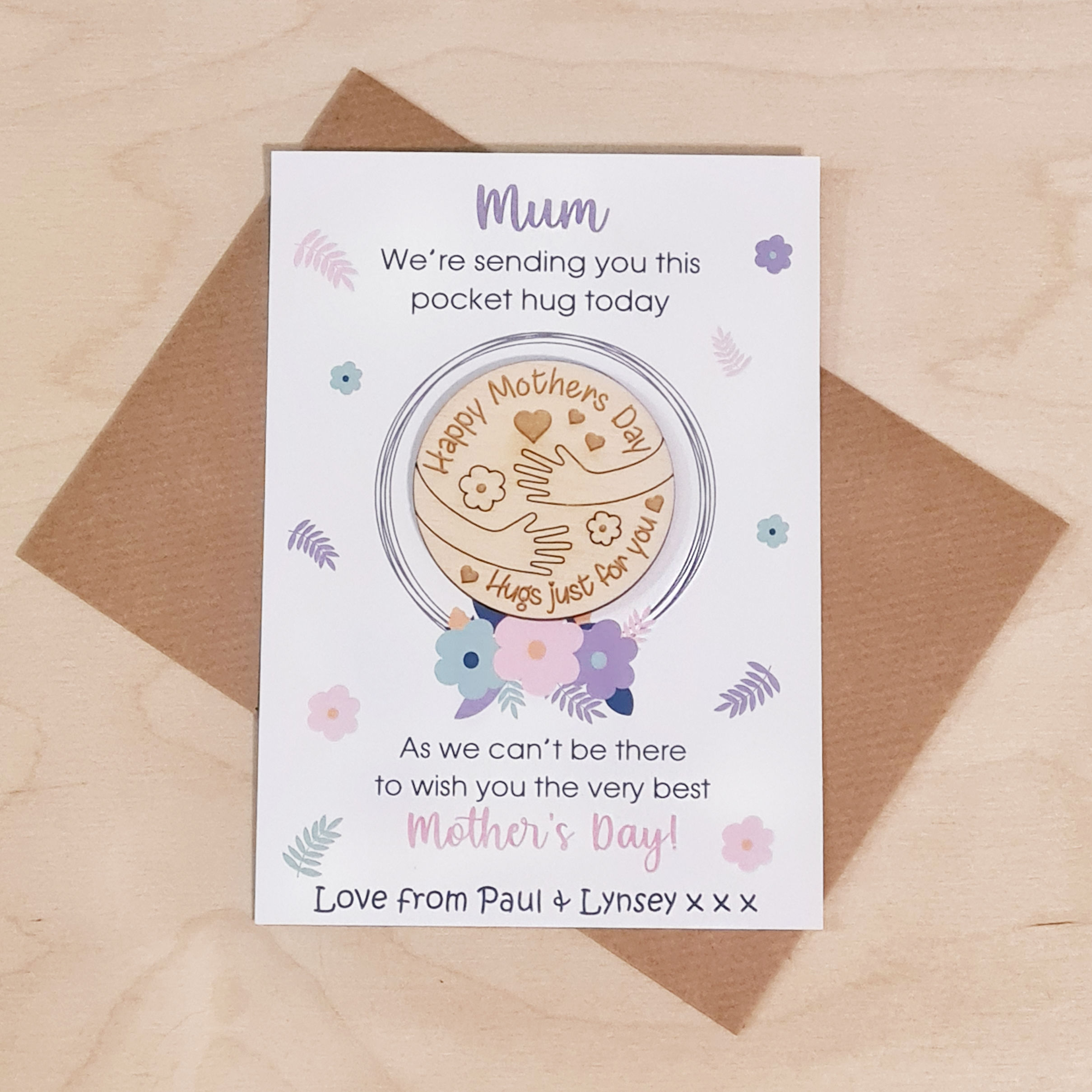 Mothers Day Pocket Hug ~ Lockdown Gift