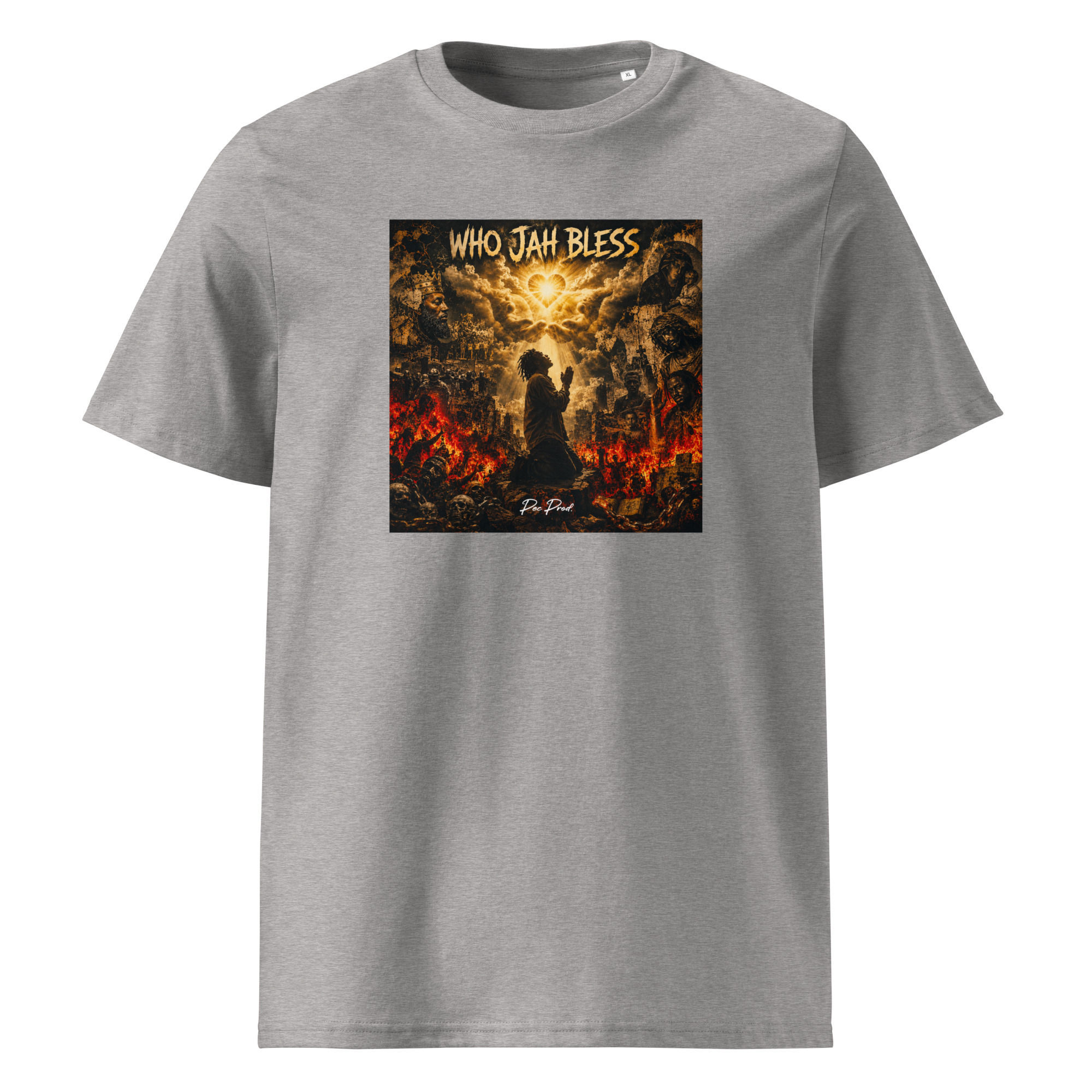Cover Pec Prod - Who Jah Bless - T-Shirt - Unisex Organic Cotton