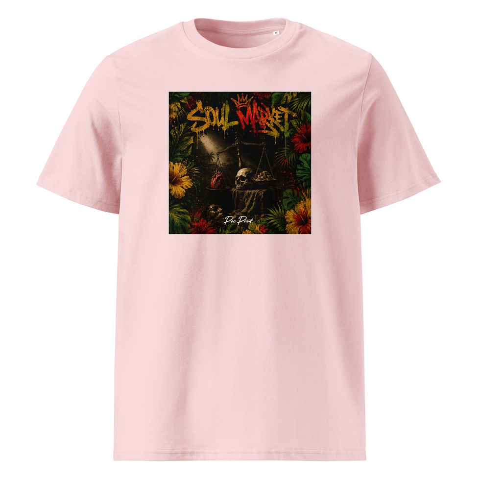 Miniature : Cover Pec Prod - Soul Market - T-Shirt - Unisex Organic Cotton