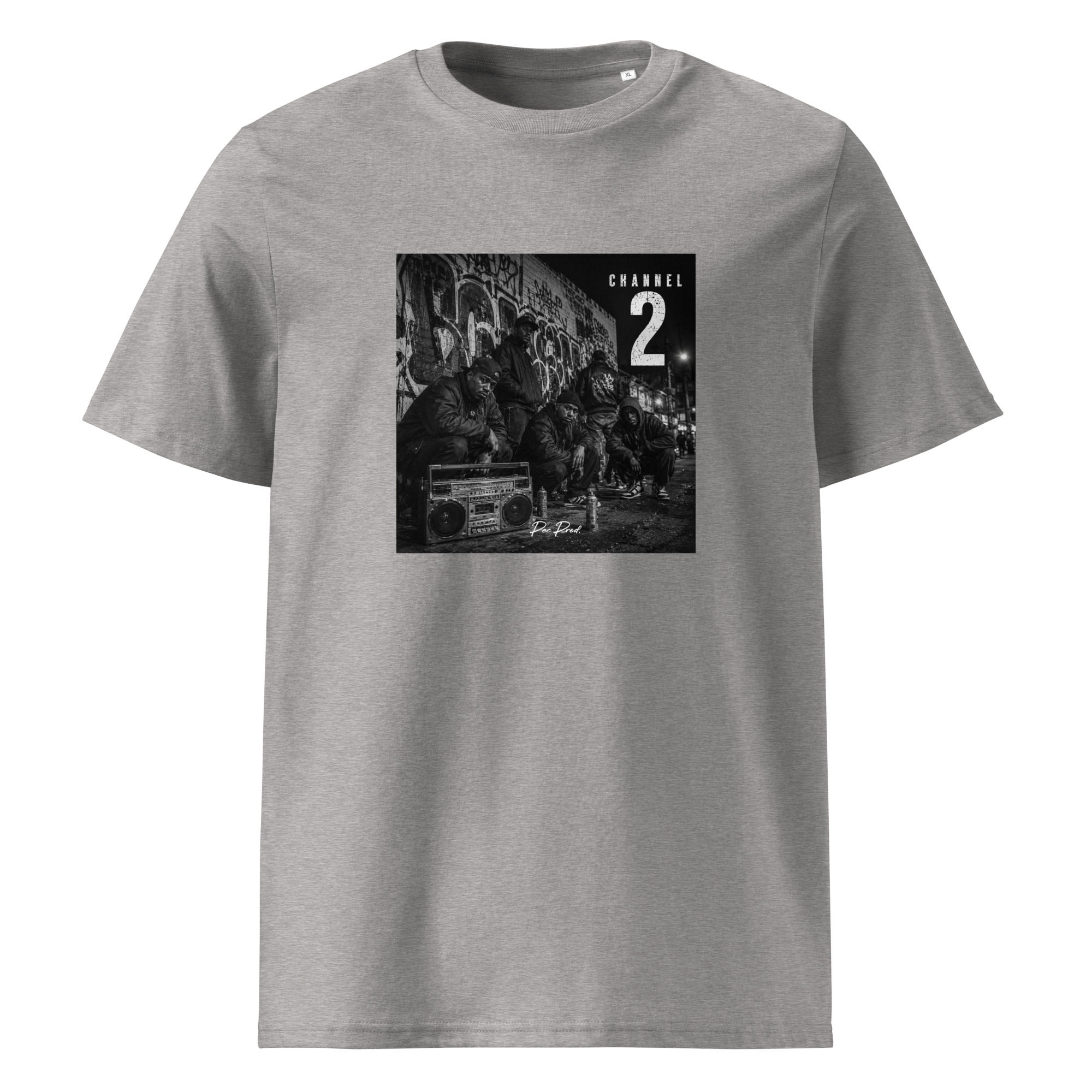 Cover Pec Prod - Channel 2 Boom Bap - T-Shirt - Unisex Organic Cotton