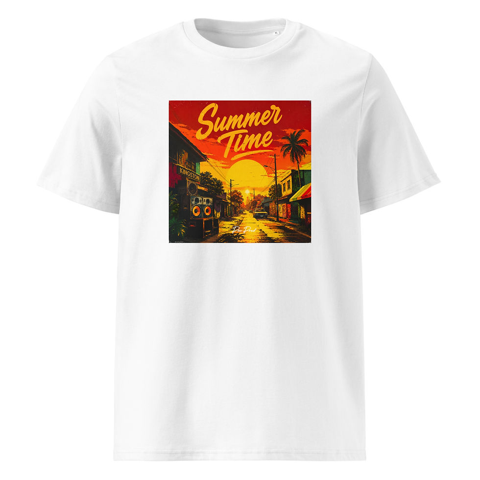 Miniature : Cover Pec Prod - Summer Time - T-Shirt - Unisex Organic Cotton