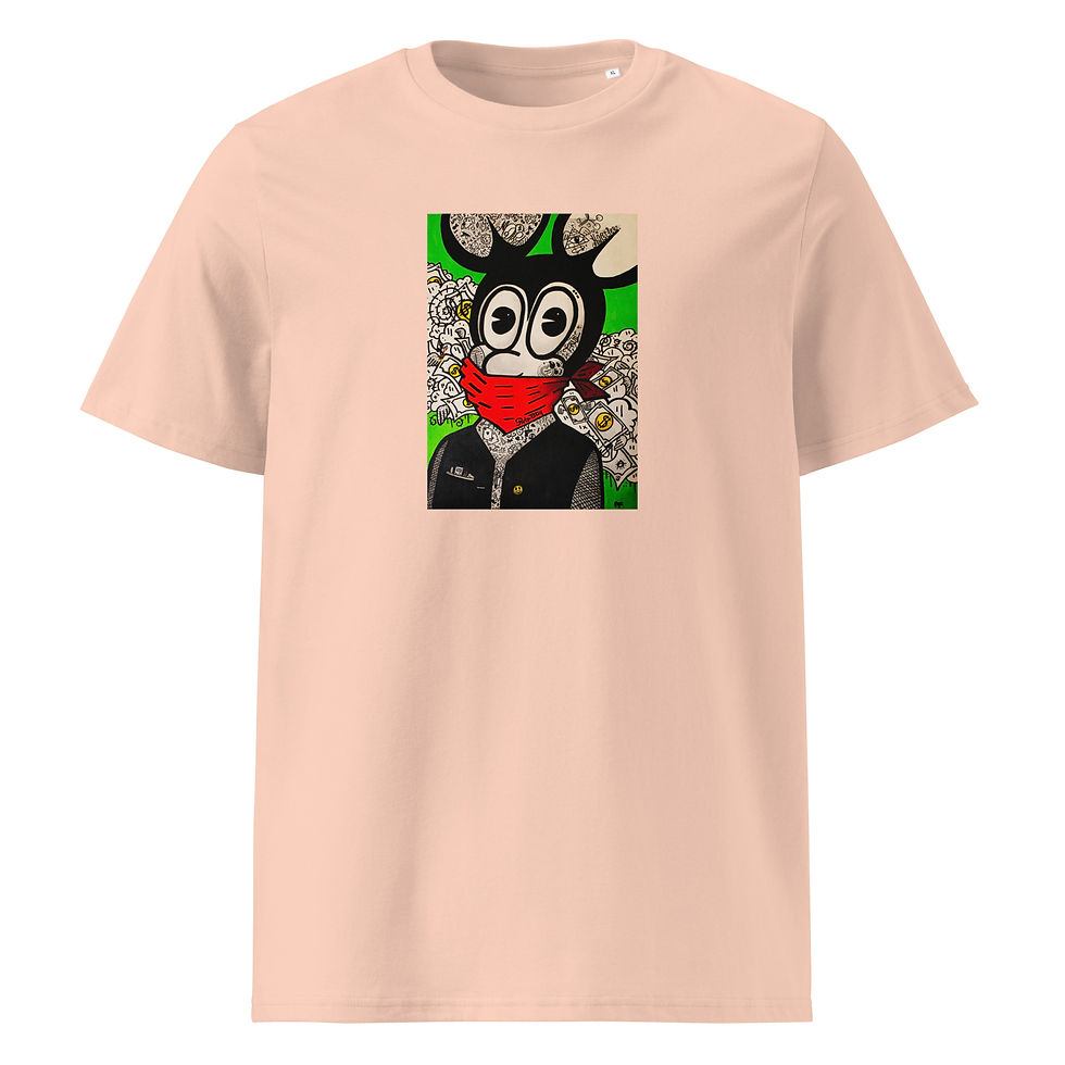 Miniature : Cover Pec Prod - Mickey Thug - T-Shirt - Unisex Organic Cotton