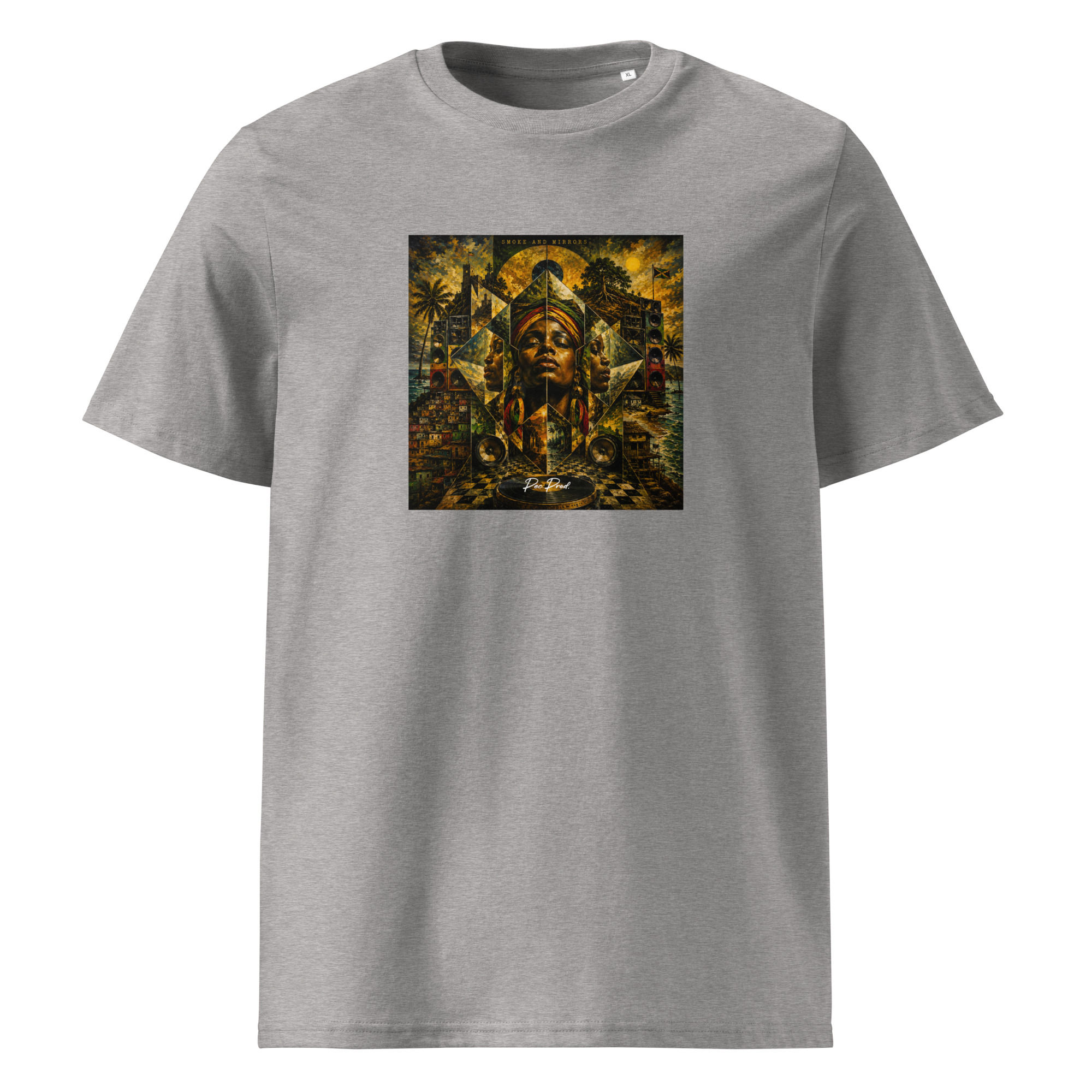 Cover Pec Prod - Smoke and Mirrors - T-Shirt - Unisex Organic Cotton
