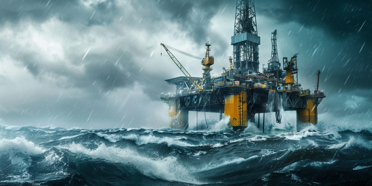 metal paint applied to marine structure