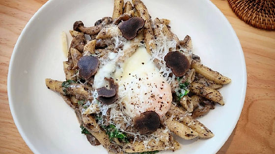 Truffle Mushroom Pasta (V)