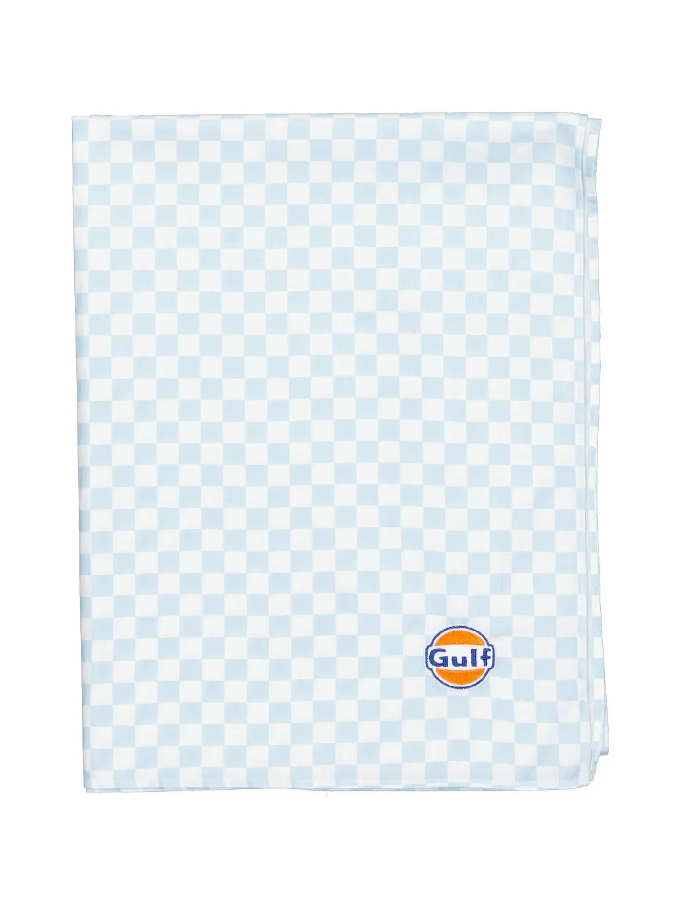 Chèche Checker - Gulf - Light Blue