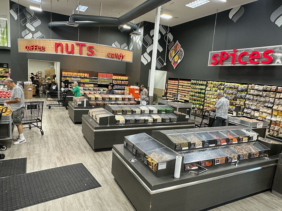Mediterranean grocery store