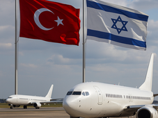 तुर्की ने इज़राइल के लिए अपनी वायुसीमा बंद की
