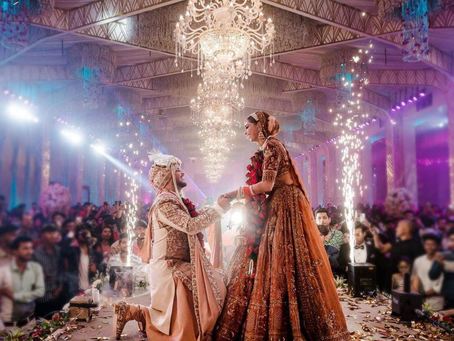 मिलिंद गाबा की दुल्हनियां बनी प्रिया बेनीवाल।