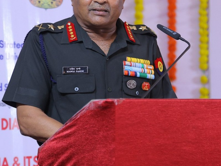 सेना प्रमुख जनरल मनोज पांडे रक्षा संबंधों को बढ़ावा देने के लिए मिस्र रवाना हुए।