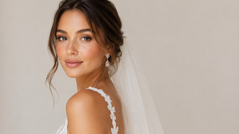 Photo of bride on her wedding day